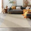 Schlingenteppich Schlafzimmer Einfarbig Meliert Design, Produktbild-Vorschau 1