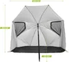 VirtuFit Strandparasol Premium mit Windschirm 200 cm Beige Produktbild-Vorschau 9