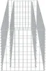 Podwyższona Donica Gabionowa, Galwanizowana Stal, 180X50X50 Podgląd zdjęcia produktu 5