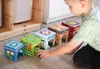 WOOPIE GREEN Układanka Kostki Miasto Pojazdy w Pudełkach + Podgląd zdjęcia produktu 6