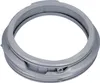 A grey rubber washing machine door seal. Produktbild-Vorschau