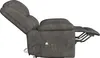 Fauteuil Luxe De Relaxation Et Massage Électrique, Gris Voir les images du produit 8