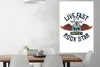 MuchoWow® Poster Vintage - Sprichwörter - Zitate - 'Live Produktbild-Vorschau 2