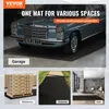 Collage showing a car on a mat in a garage, stacked boxes on a mat in a warehouse, a mat on a sidewalk, and a gym with mats. Náhľad obrázku produktu