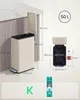 SONGMICS Mülleimer Küche 50 L, Tretmülleimer mit Produktbild-Vorschau 9