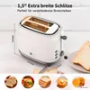 Toaster toastlab ONE 950W mit 7 Bräunungsstufen und Produktbild-Vorschau 6