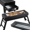 Campinggrill Holzkohlegrill Klappgrill tragbarer Produktbild-Vorschau 1
