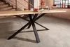 Epoxidharz Esstisch 180x90cm "Chicago" Wildeiche massiv Produktbild-Vorschau 3