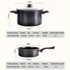 Herzberg HG-04241: 13dílná sada nepřilnavého nádobí se Náhled obrázku produktu 4