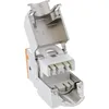 InLine Keystone RJ45 Buchse, geschirmt, Cat.6A, orange 8er Produktbild-Vorschau 3