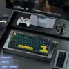 Bezdrátová mechanická herní klávesnice AULA F75 s RGB LED Náhled obrázku produktu 7