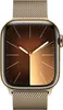 Apple Watch 9 Cell 41mm Gold Edelst. Gold Milanese Loop Produktbild-Vorschau 4