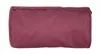 A close-up, studio shot of a maroon toiletry bag against a white background. Produktbild-Vorschau