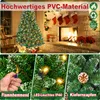 UISEBRT Kunstkerstboom met verlichting, 150 cm. LED Productafbeelding-voorbeeld 6