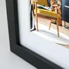 Holz Bilderrahmen rechteckig Schwarz für 10x15 cm Produktbild-Vorschau 2