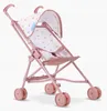 Puppenwagen Klappbar – Rosa Spielzeug-Buggy mit Sonnendach Produktbild-Vorschau 12