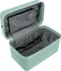 An open mint-colored beauty case with its interior visible. Anteprima dell’immagine prodotto