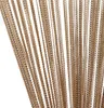 heimtexland ® Fadenvorhang Gold Glitzer Deko Fadengardine Produktbild-Vorschau 3