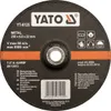 YATO YT-6124 - de Metall 125x6,0x22mm Schleifscheibe Produktbild-Vorschau 2
