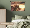 MuchoWow® Wandteppich Wandbehang Schottisches Hochlandrind Produktbild-Vorschau 4