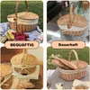 Picknickkorb mit Deckel – Handgefertigter Weidenkorb mit Produktbild-Vorschau 4
