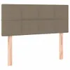 vidaXL Letto a molle con materasso Taupe 100x200 cm in Anteprima dell’immagine prodotto 5
