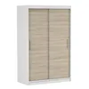 Schwebetürenschrank Kleiderschrank Neomi 04 Weiß Sonoma - Produktbild-Vorschau 6