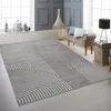 Dywan szary z wzorem linii 3D, miękki i elegancki Rozmiar - Podgląd zdjęcia produktu 1