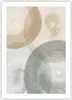 Poster - Poster ohne Rahmen - Aquarell Räder Pastell - Produktbild-Vorschau 1
