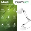 LUMILED LED 7W Lampada da scrivania Braccio girevole Anteprima dell’immagine prodotto 2