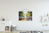 MuchoWow® Textilposter Malerei - Blumen - Natur - Ölfarbe Produktbild-Vorschau 2