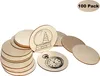 Belle Vous 100er Pack Holzscheiben 10cm - 100er Set Produktbild-Vorschau 7