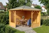 Alpholz 5-Eck Pavillon Maik-28 aus imprägniertem Holz, 300 Produktbild-Vorschau 4