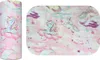 Ega KIDS | Set di 4 pannolini Tetra - 70x80 cm - Rosa con Anteprima dell’immagine prodotto 4