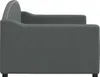Side view of a dark gray fabric daybed. Náhled obrázku produktu
