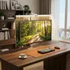24W Schreibtischlampe Led Klemmbar, 80CM Weiß Monitor Lampe Produktbild-Vorschau 5