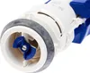 Close-up of a toilet flush valve mechanism. Produktbild-Vorschau