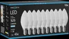 Mexen Nova 10x LED-Glühbirne E14, C37, 5W, Kalt - 6500K, Produktbild-Vorschau 1