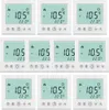 10PCS Digitální pokojový termostat Termostat Nástěnný Náhled obrázku produktu 1