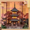 Twilight Sakura Path – CuteBee DIY Book Nook miniatúrny Náhľad obrázku produktu 2