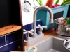 Cucina per bambini in legno MDF con accessori LOFT XXL 96cm Anteprima dell’immagine prodotto 6