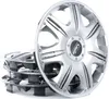 4x 14" Zoll Radkappen Silber Radzierblenden Radblenden 14 Produktbild-Vorschau 1