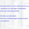 Duschkabine 90x90x185 cm Falttür, Duschabtrennung  Produktbild-Vorschau 5