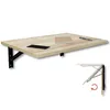 Wandklapptisch Schreibtisch Tischplatte 60x40 cm in Eiche Produktbild-Vorschau 1