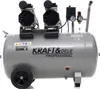 Kraft&Dele KD1398 bezolejový kompresor 100L 2x1500W Náhled obrázku produktu 16