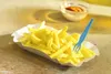 Papstar Schalen, Pappe "pure" eckig 13 cm x 17,5 cm x 3 cm Produktbild-Vorschau 2