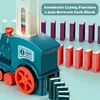Kinder Automatisches Legen Domino Zug Elektroauto Dominoes Produktbild-Vorschau 4