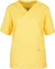 beb MEDIZIN/PFLEGE Uni KASACK Kurzarm V-Neck Lyocell Gelb M Produktbild-Vorschau 1