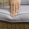 Outsunny Rattan Schaukelstuhl, Schaukelsessel mit Kissen Produktbild-Vorschau 9