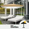 Duży parasol ogrodowy plażowy kwadrat łamany 160 x 160 cm Podgląd zdjęcia produktu 2